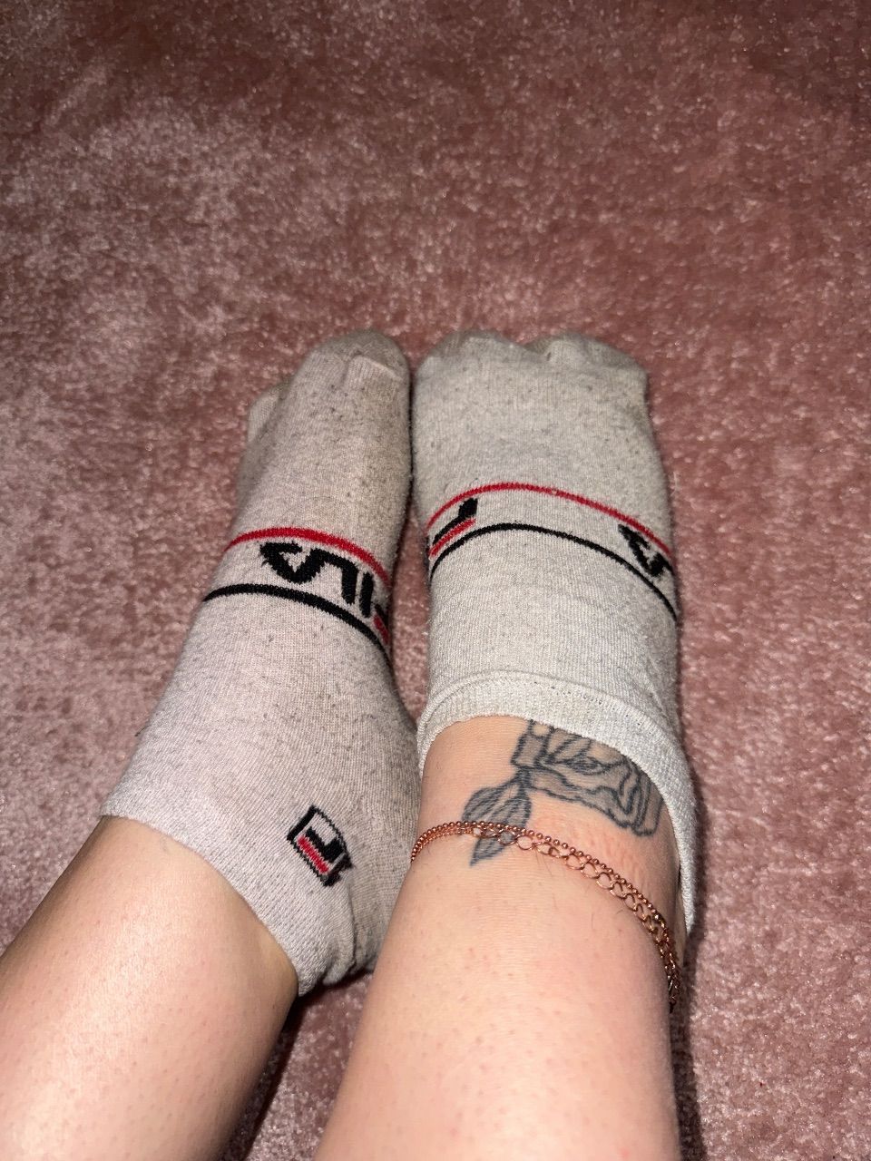 FILA  Graue FILA Socken Size M