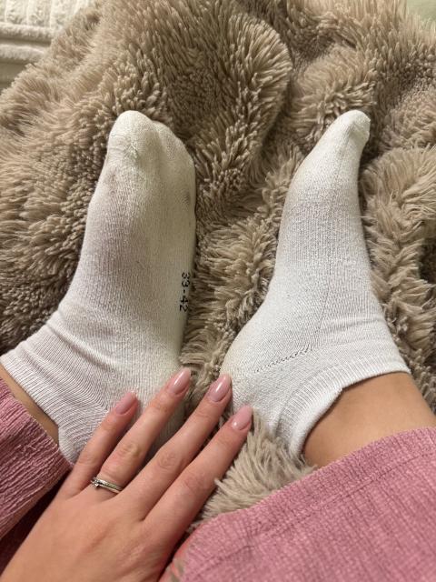 Ohne Marke getragene Socken 🧦 Size 39