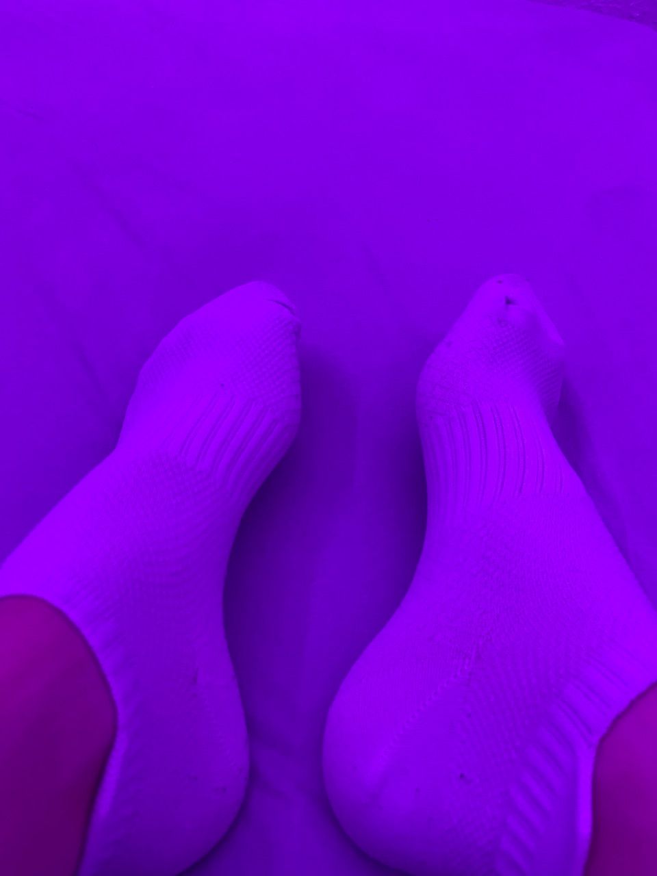 getragene Socken