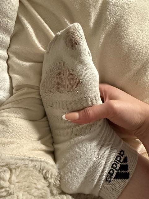 Adidas getragene Adidas Socken