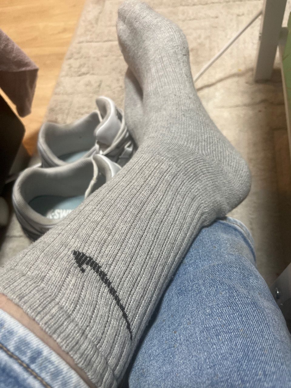 Nike Graue NIKE Socken  Size 44
