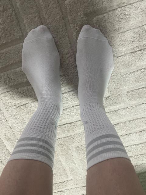 Adidas Weiße Adidas Socken Size 43