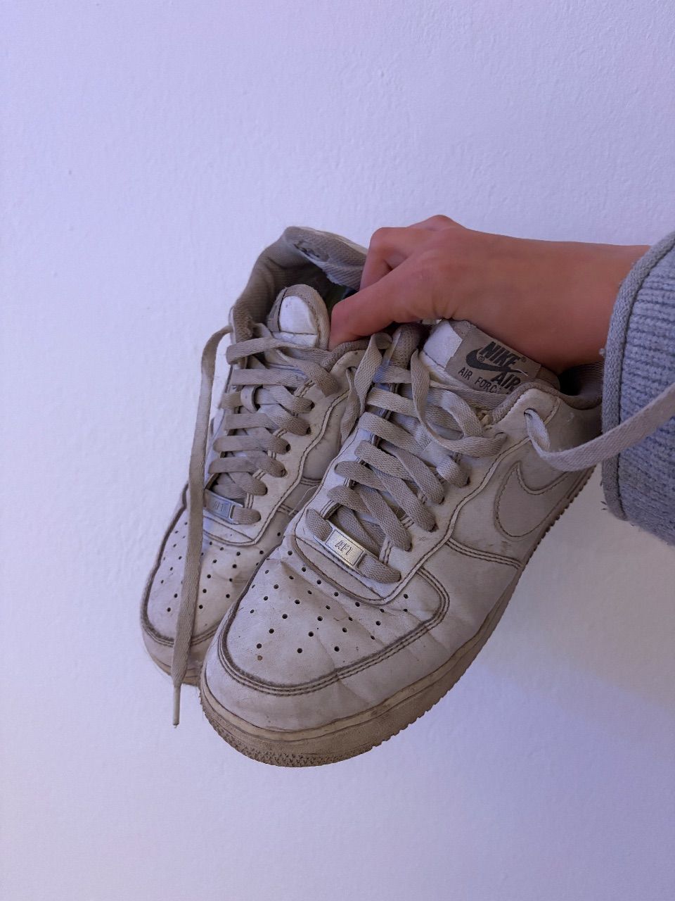 Nike Getragene Air Force Size 40