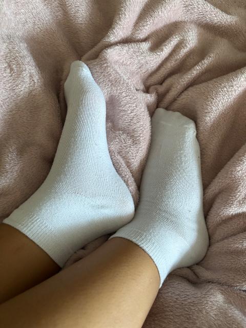 Ohne Marke Getragene Socken Size S