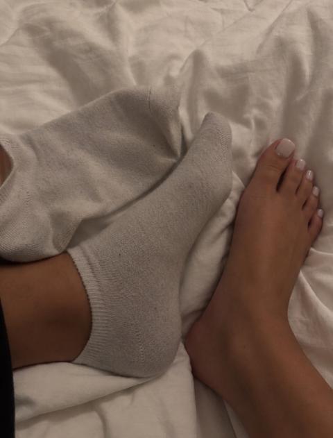 Ohne Marke Getragene Socken
