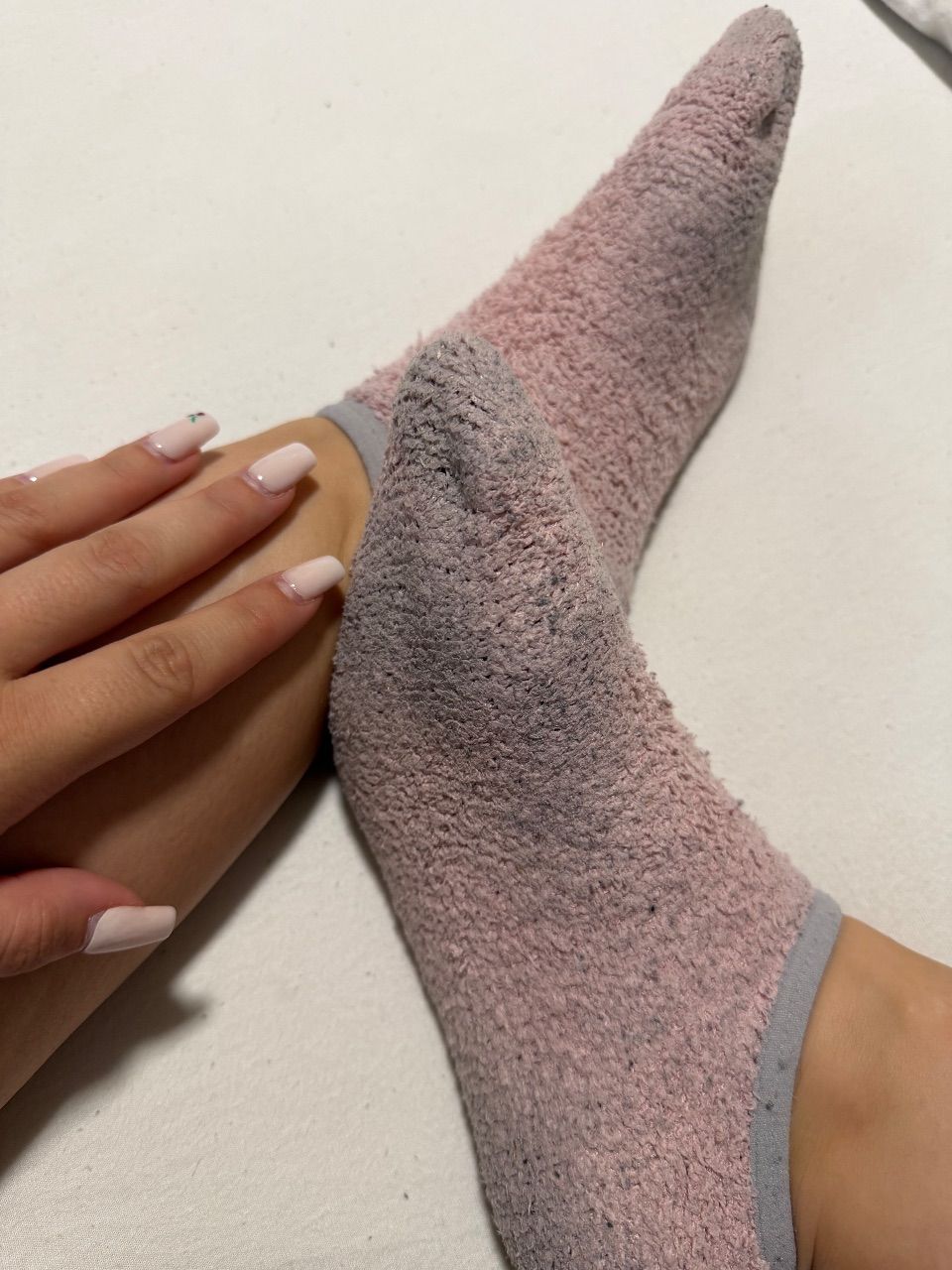 Kuschelsocken getragen Size XS