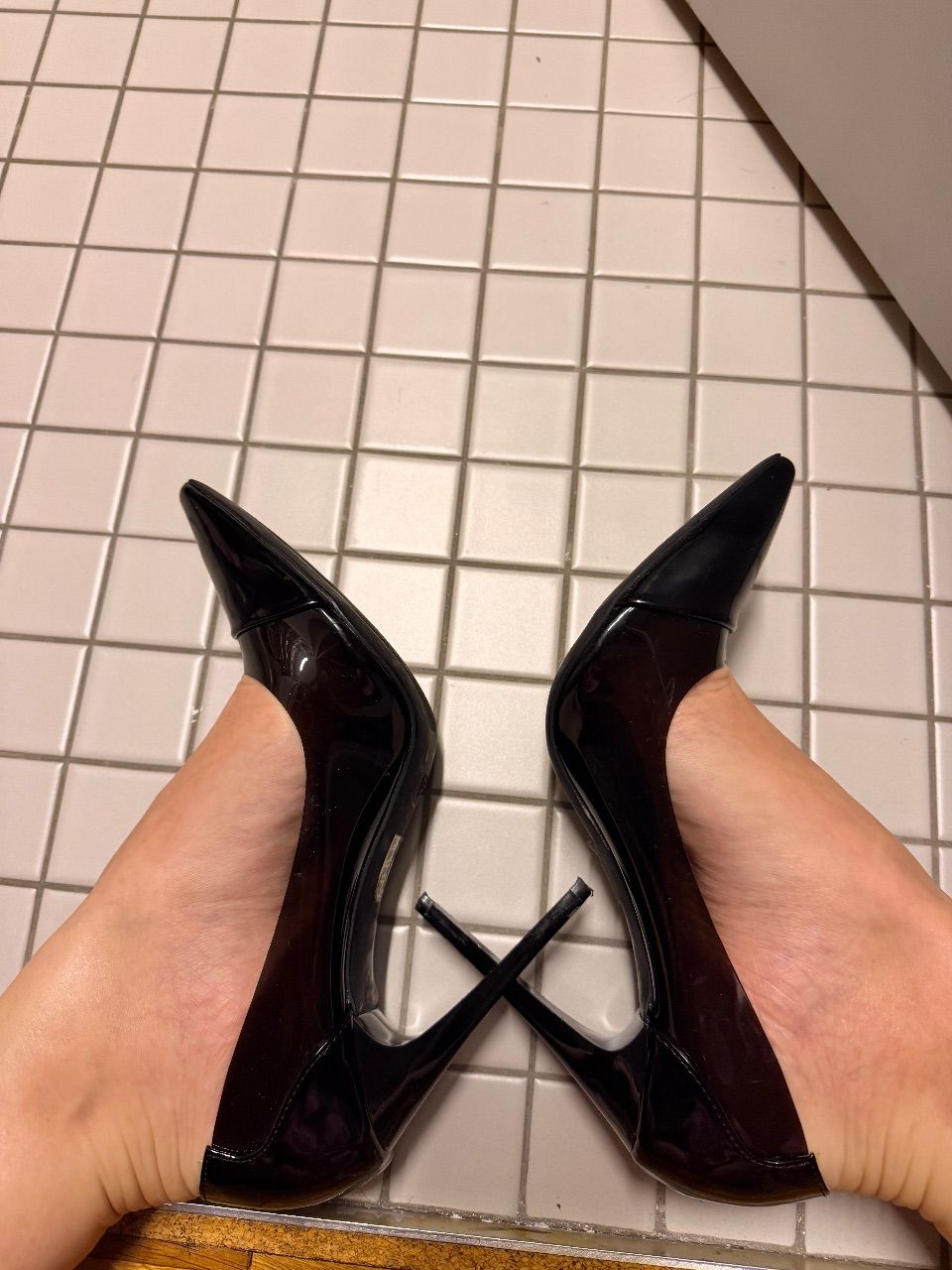 High Heels schwarz Size 39