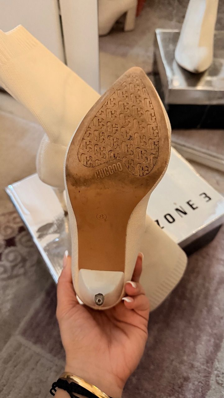 Lange benutzte Schuhe