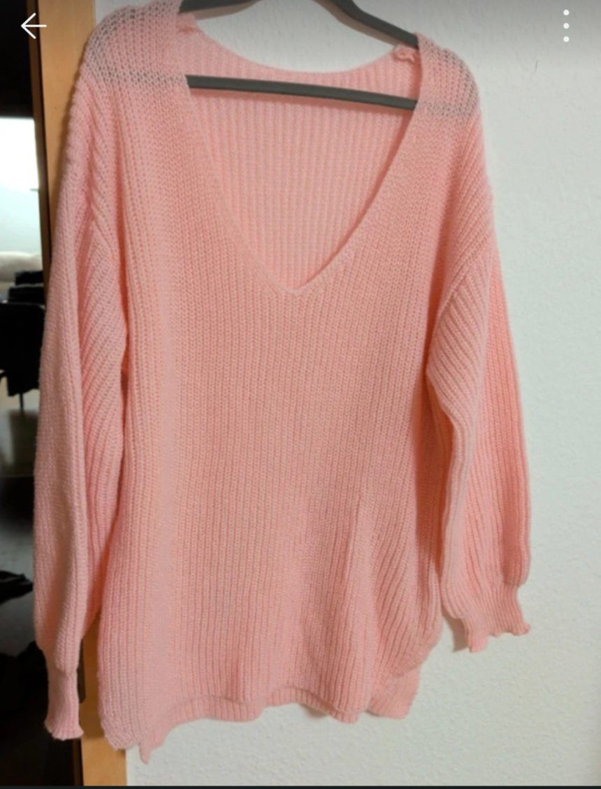 Oversize Strickpulli  Size L