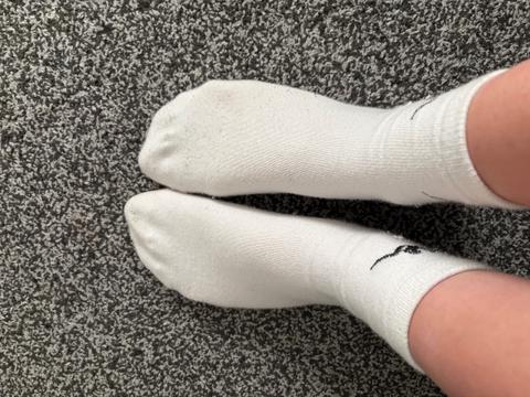 Kappa Getragene Socken Kappa Weiß Size S