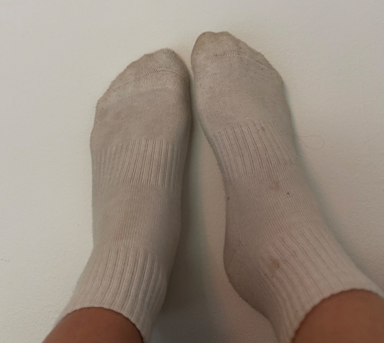 Getragene Socken 