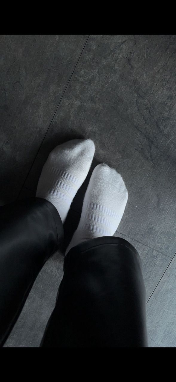 Weiße Socken Size 37