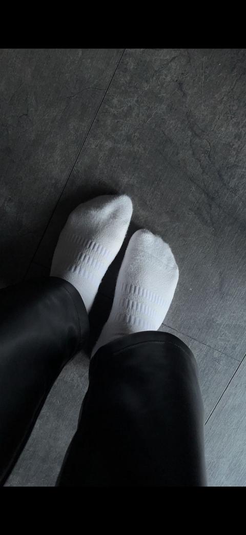 Weiße Socken Size 37