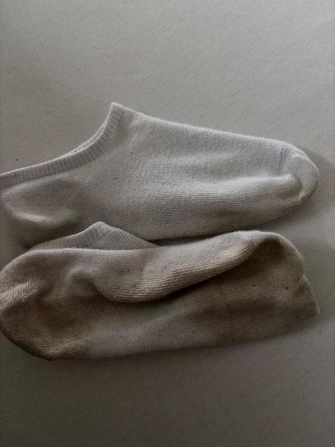 Weiße Socken