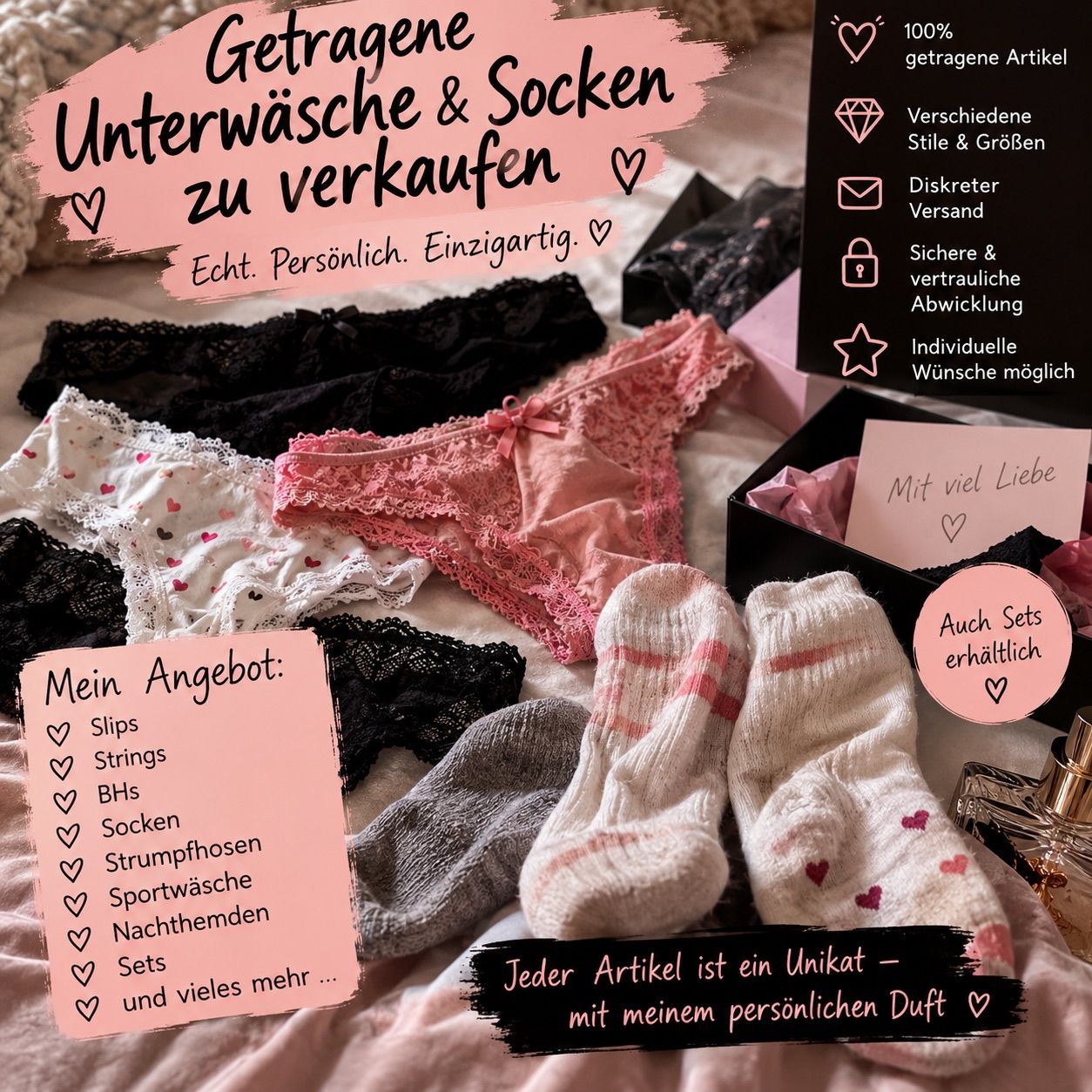 Socken und Unterwäsche