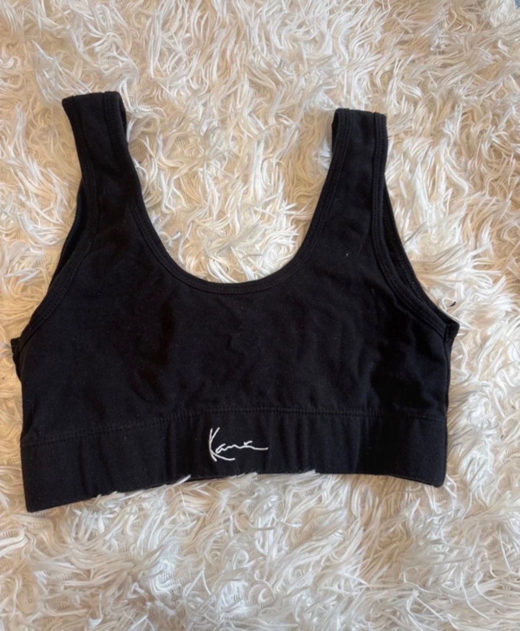 Ohne Marke Schwarzer Karl Kani BH/ Sportbh XS Size XS