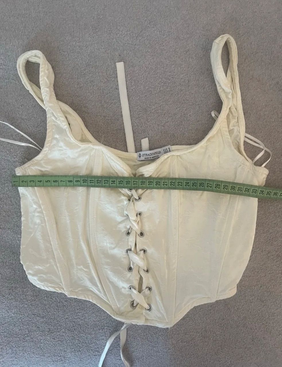 Ohne Marke Bustier Stradivarius, Gr. S, ivory Size S