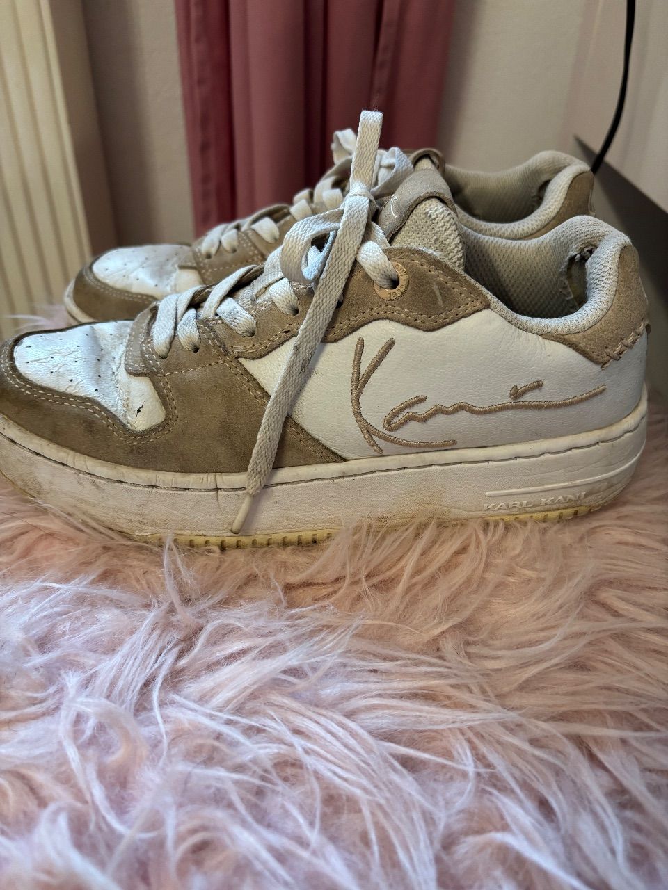 Ohne Marke Karl Kani - Sneaker, Weiß/ Beige - Größe 39 Size 39