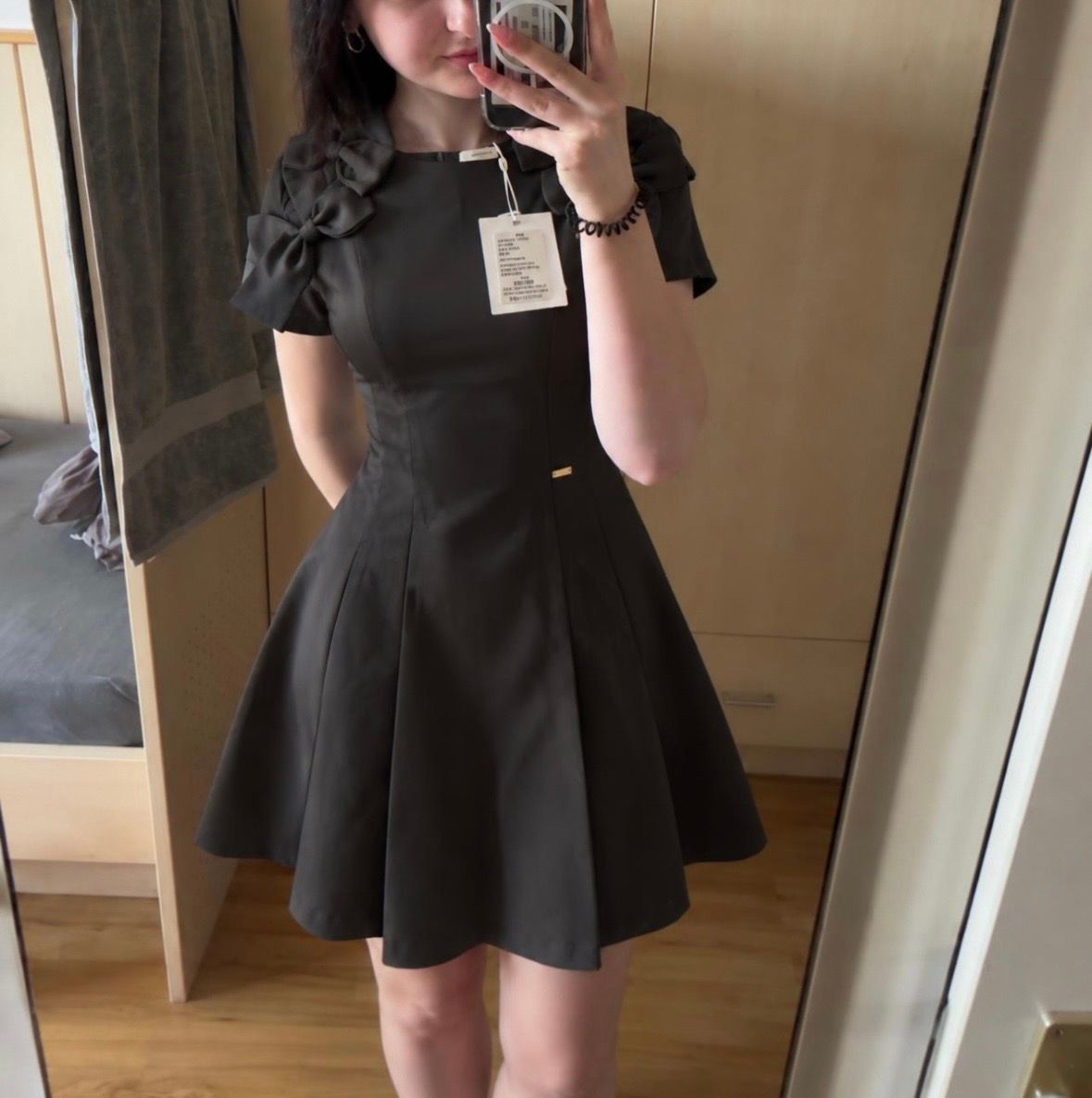 Ohne Marke Annabelle Valentino Kleid Brandneu Schwarz Size S