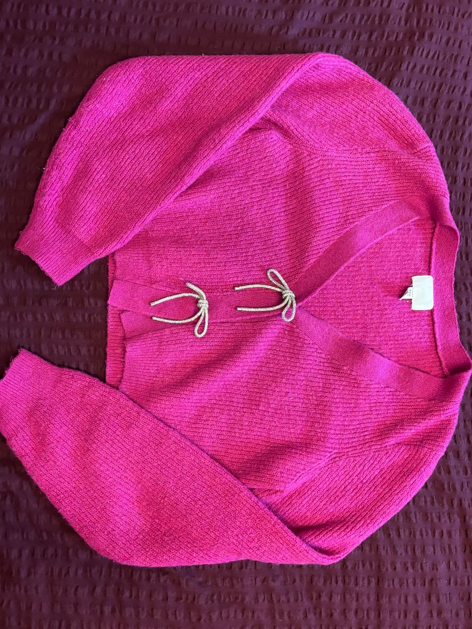 H&M Strickjacke H&M, Größe S, Pink, Croped Size S