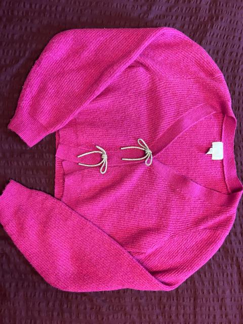 Strickjacke H&M, Größe S, Pink, Croped