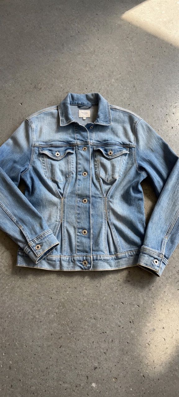Ohne Marke Pepe Jeans - Jeansjacke, Gr. M, blau, denim Size M
