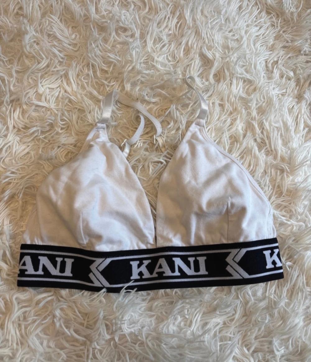 Weißer Karl Kani BH/ Sportbh Größe S