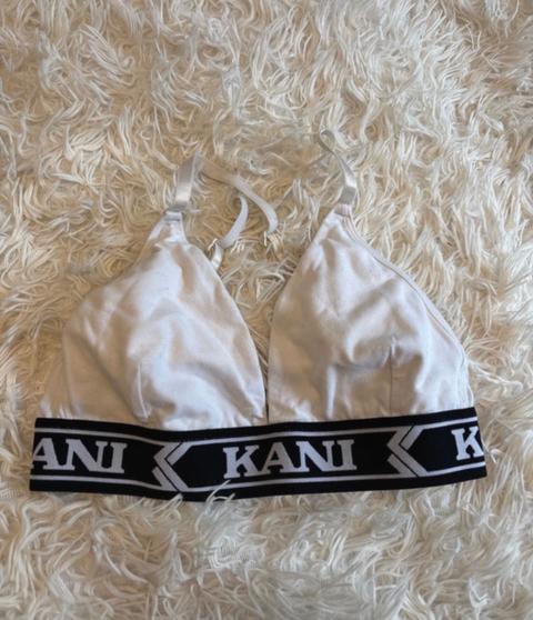 Weißer Karl Kani BH/ Sportbh Größe S