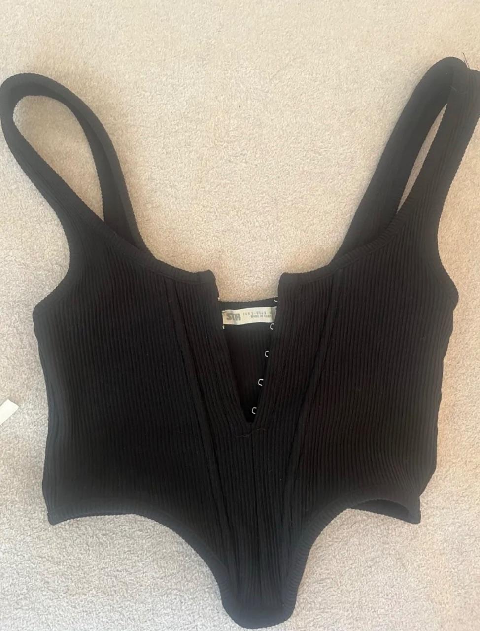 Bustier STR Gr. S schwarz