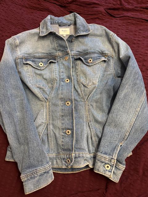 Ohne Marke Pepe Jeans - Jeansjacke, Gr. M, blau, denim Size M
