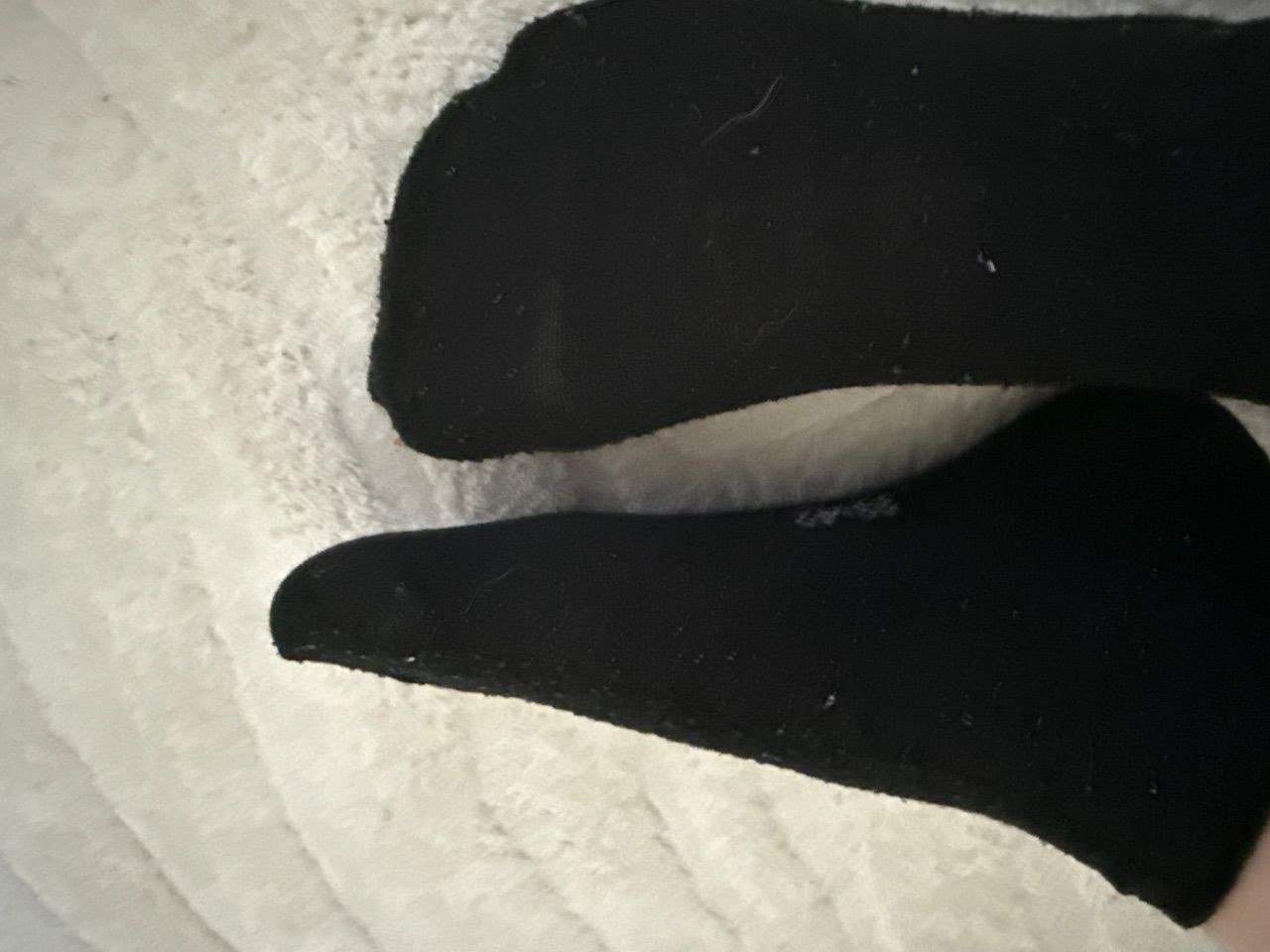 getragene Sneaker 