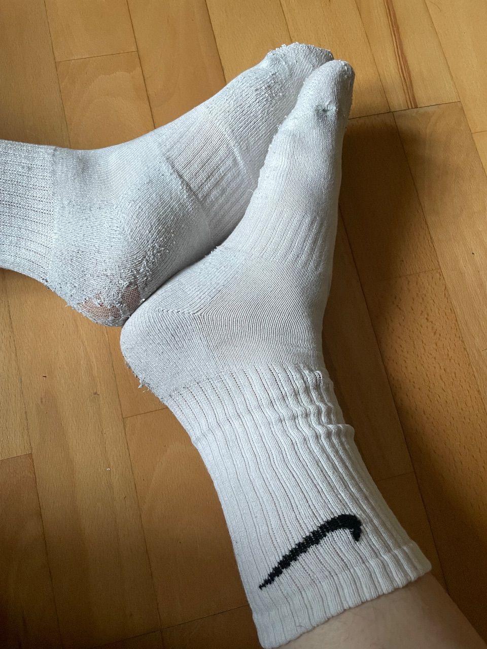 Nike getragene Nike-Socken Size M