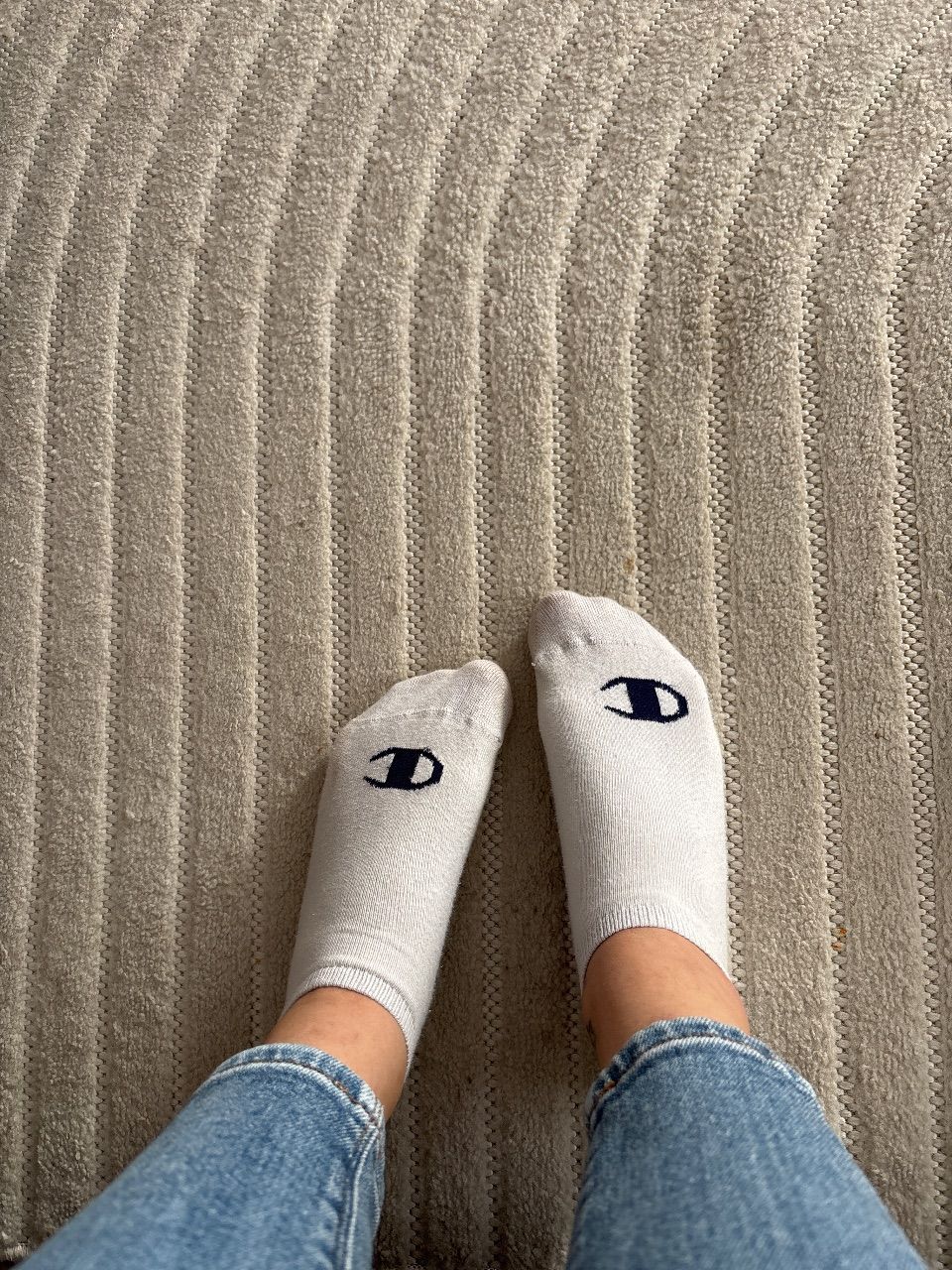 Getragene Socken 