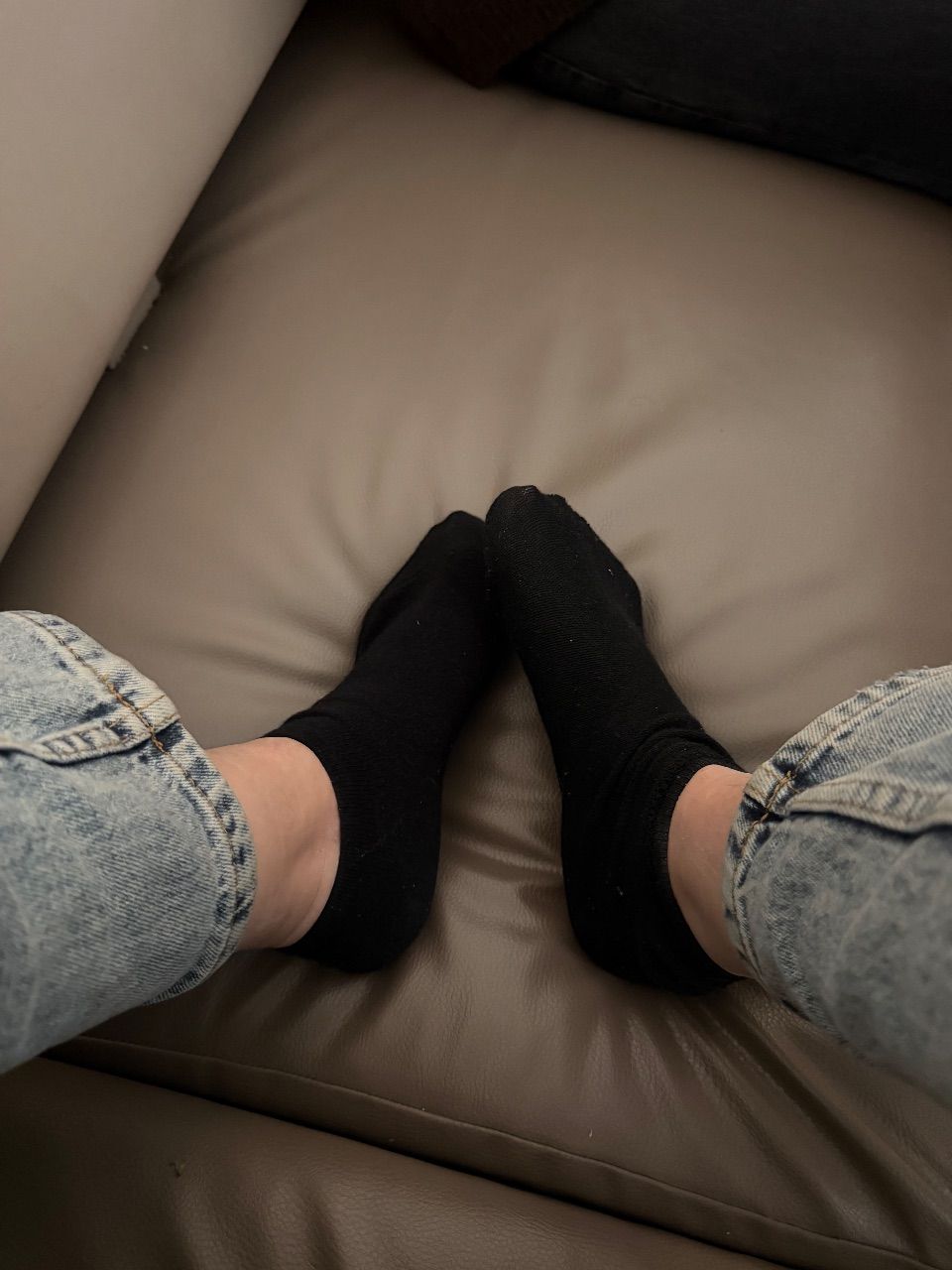 Getragene socken Size 35