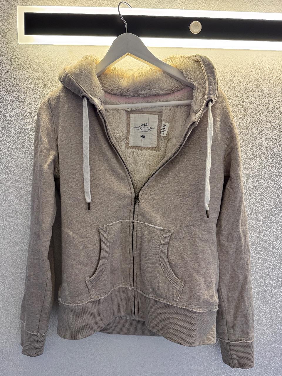 H&M Strickjacke mit Fell