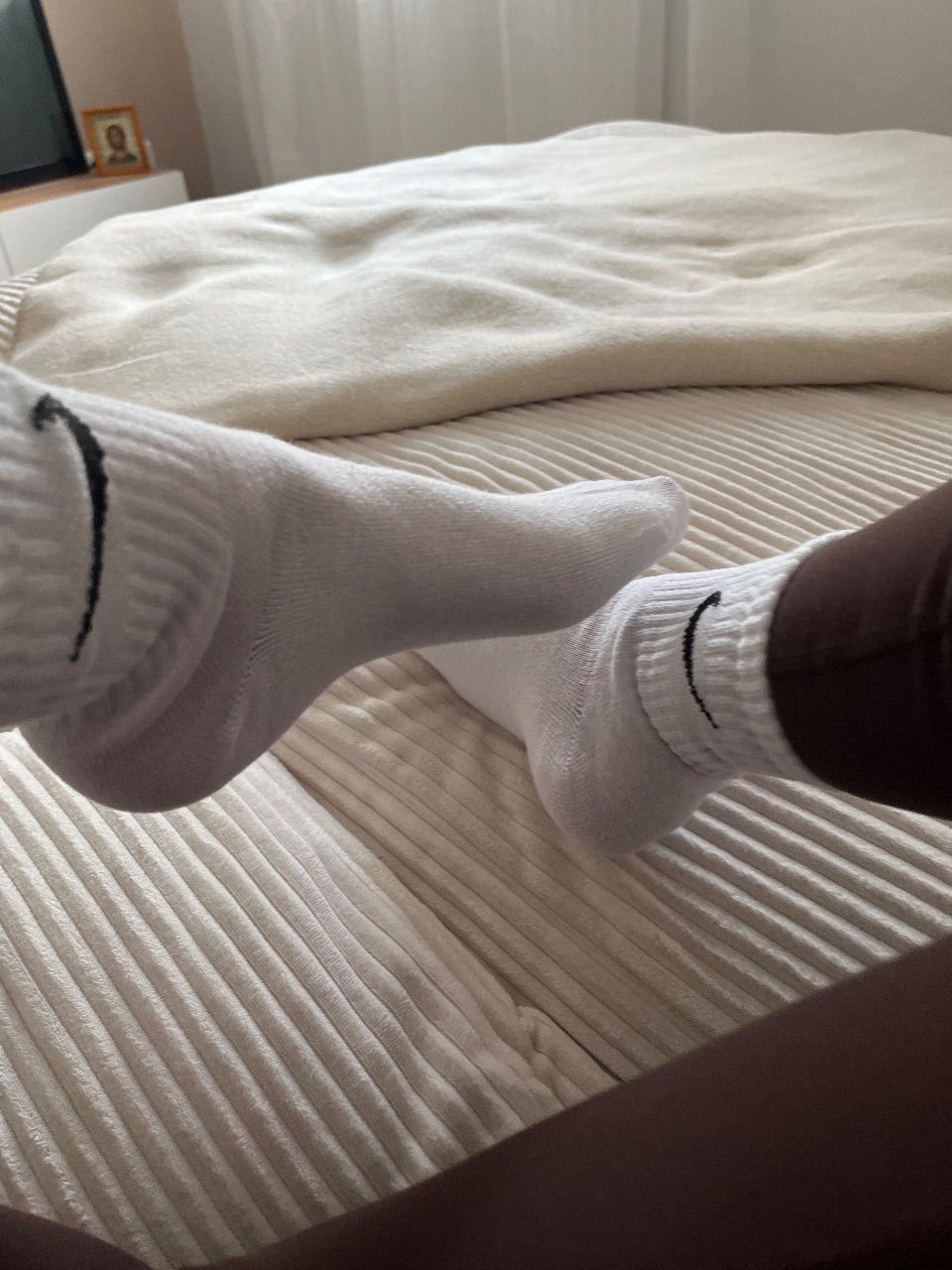 Getragene Socken 