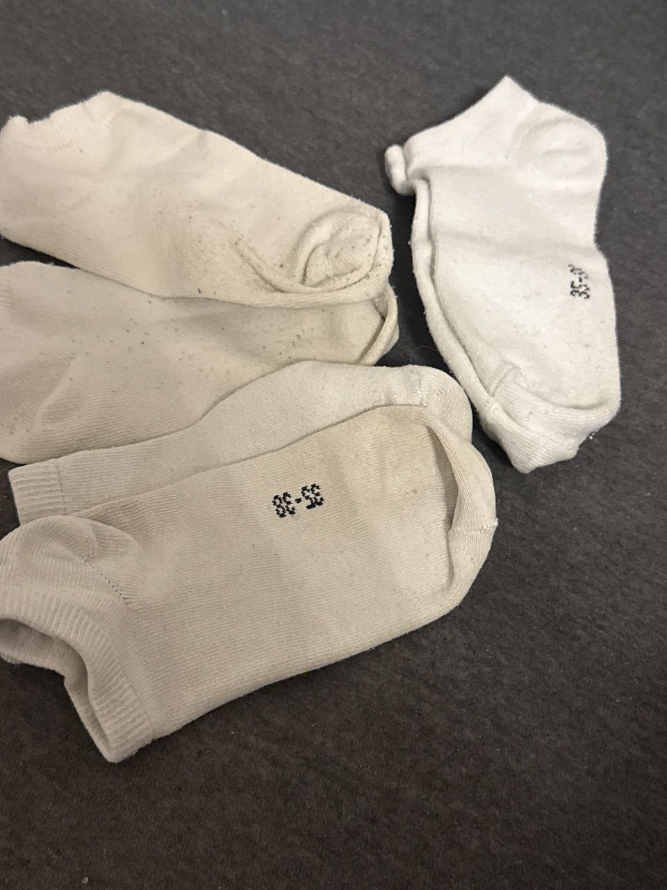Socken getragen 