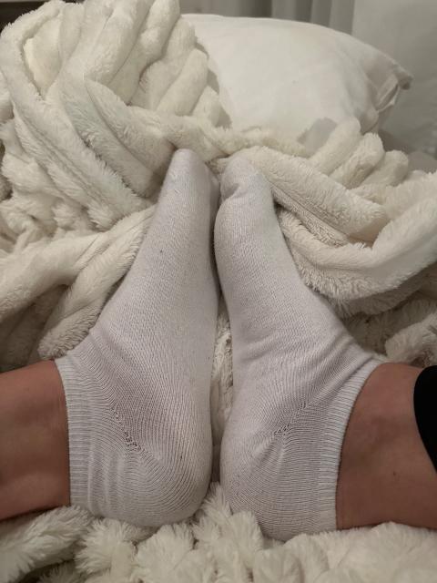 H&M Socken weiß Size M
