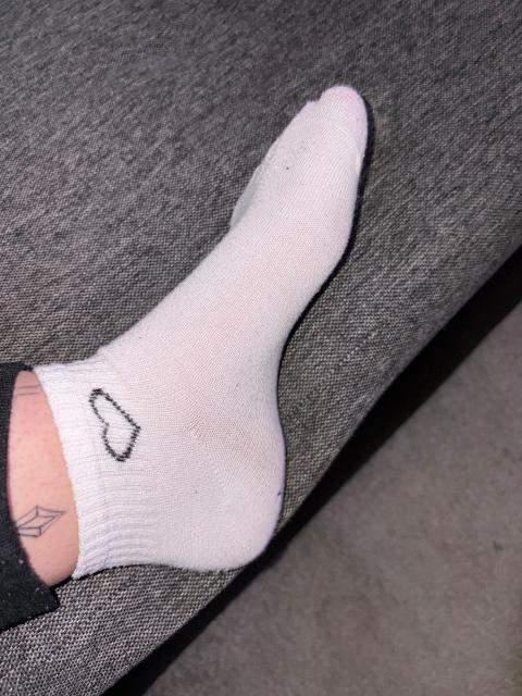 Getragene Socken Size M