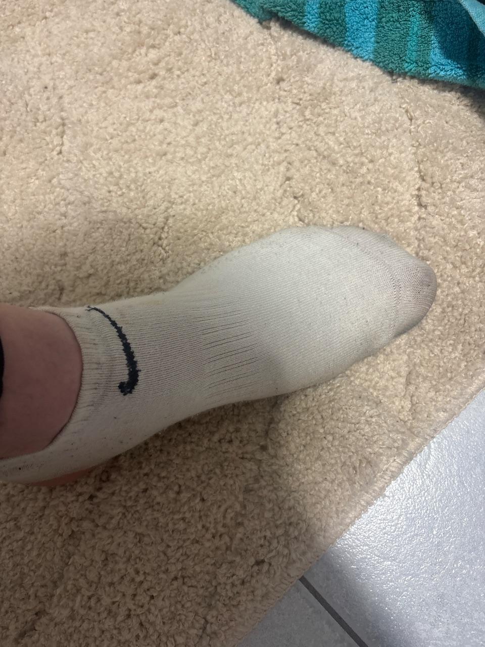 Getragen Socken