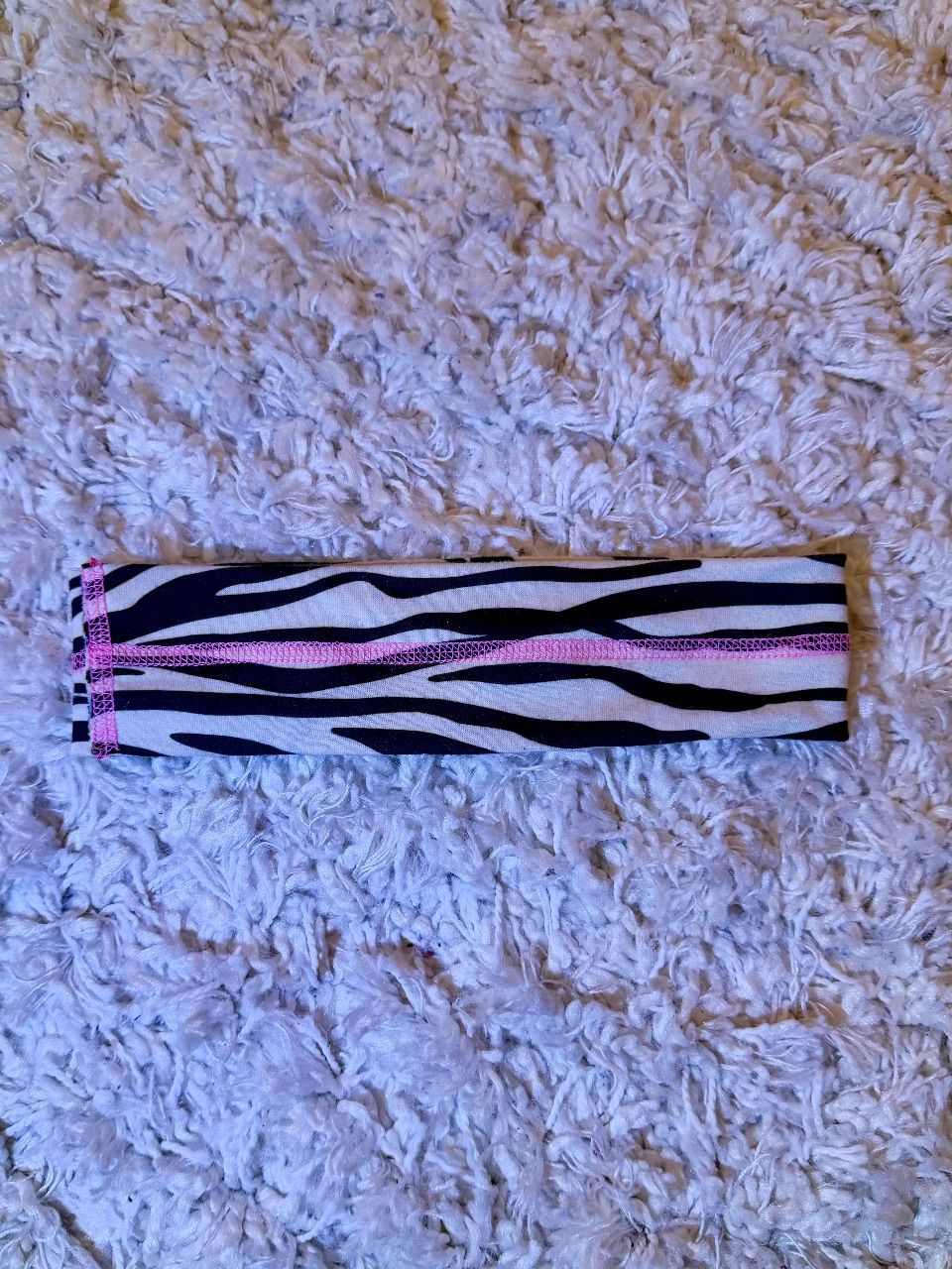 Stirnband mit Zebra-Optik