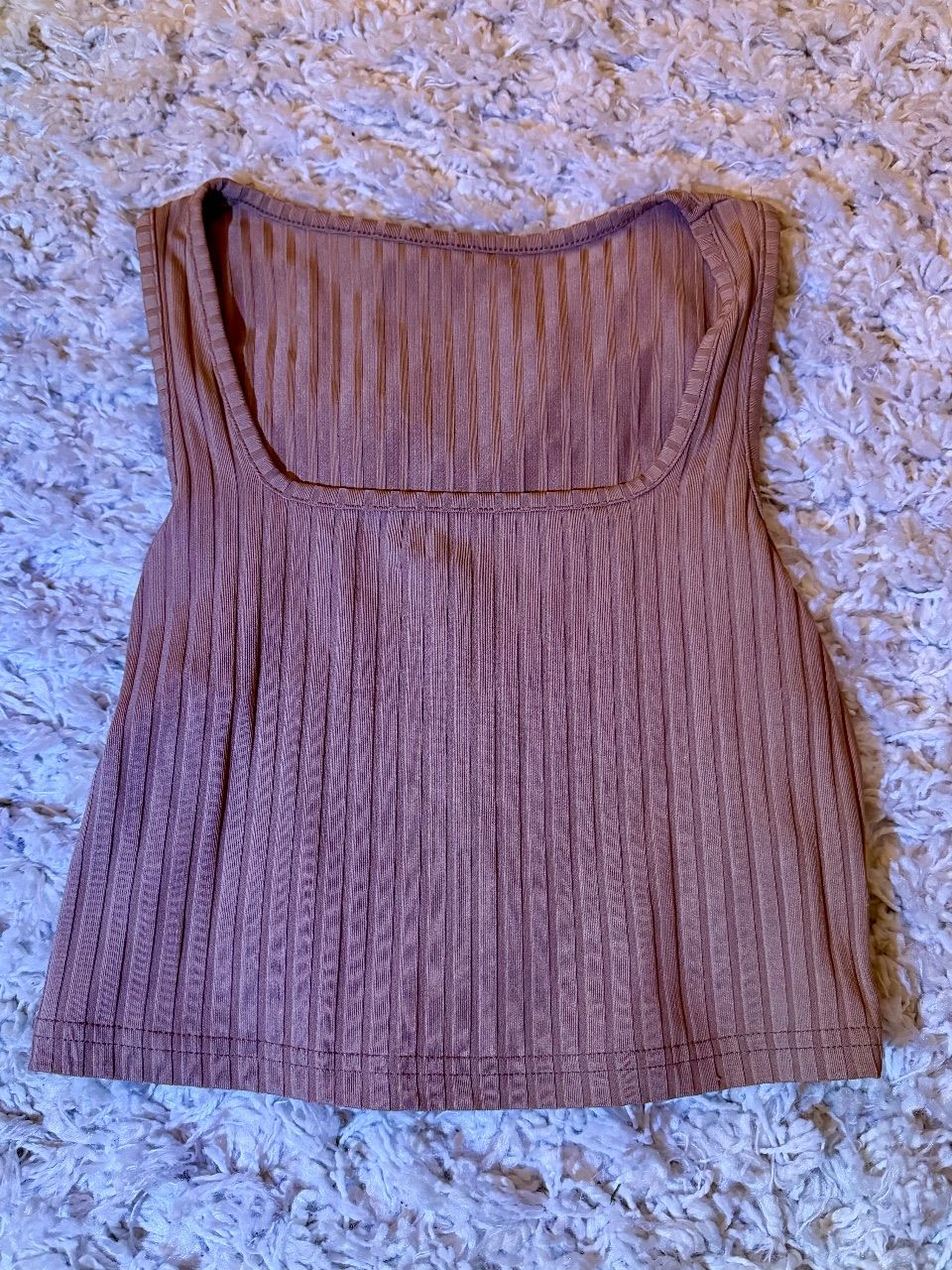 Bronzefarbenes Top Size S
