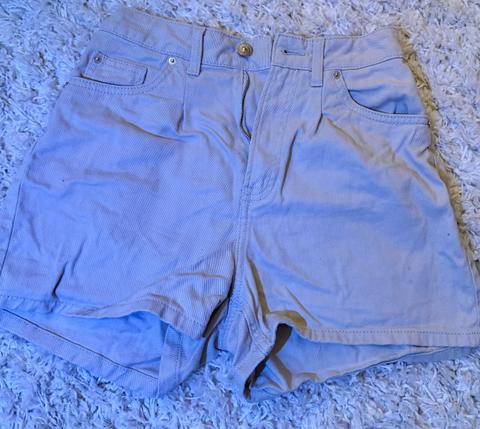 H&M Jeans-Shorts in Beige Size S