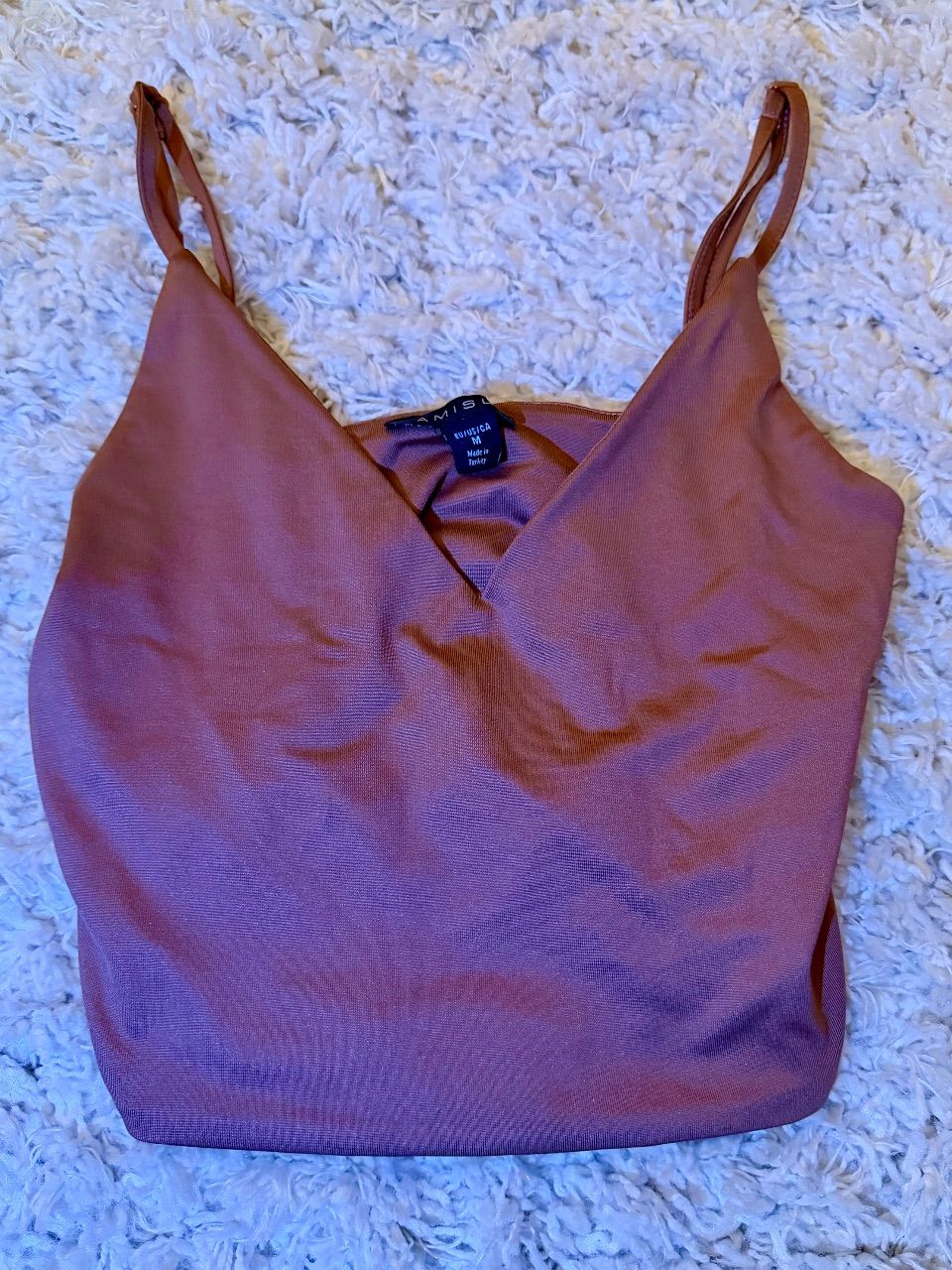 Amisu Kurzes top mit V-Ausschnitt Size S