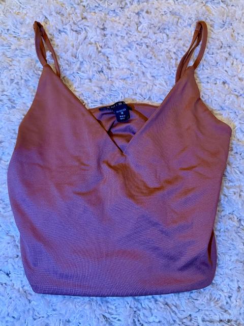 Amisu Kurzes top mit V-Ausschnitt Size S