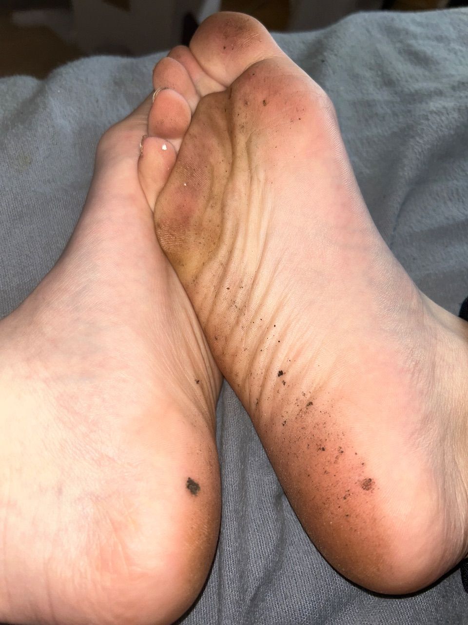 Dreckige Fuß bilder
