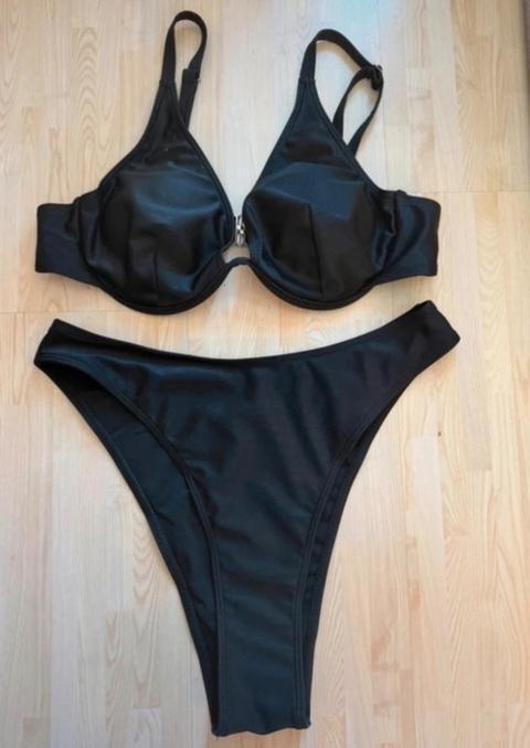 Ohne Marke Bikini Set Schwarz Size L