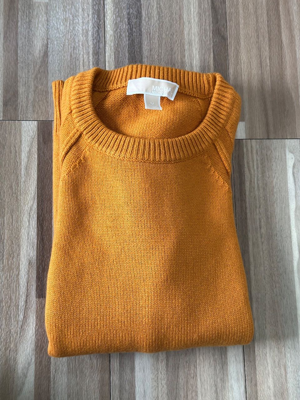 Michael Kors Michael Kors Collection Wool Knit Pullover Senfgelb Gr. M - ungetragen Size M