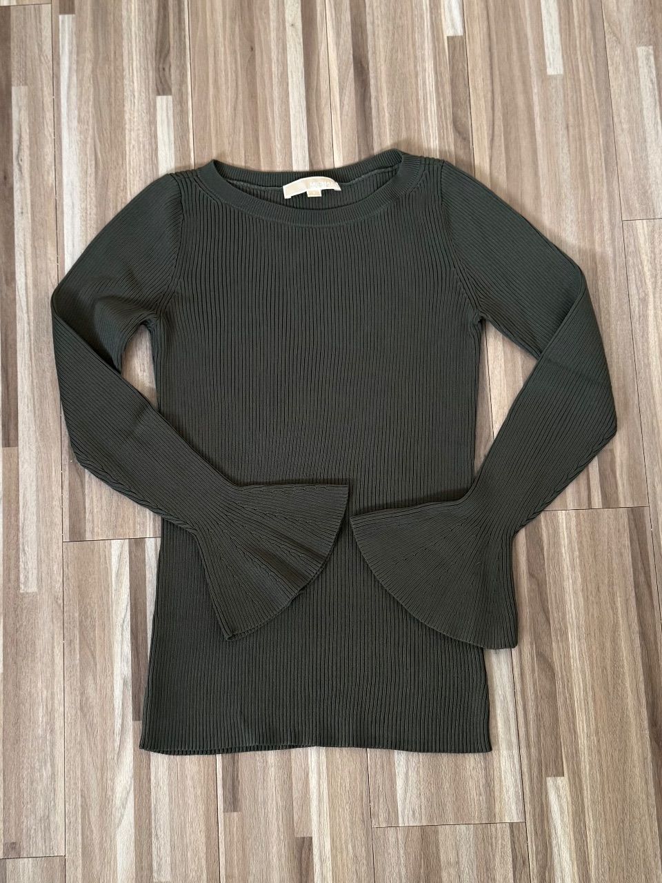 Michael Kors MICHAEL Michael Kors Strickpullover Grün Gr. S – ungetragen Size S