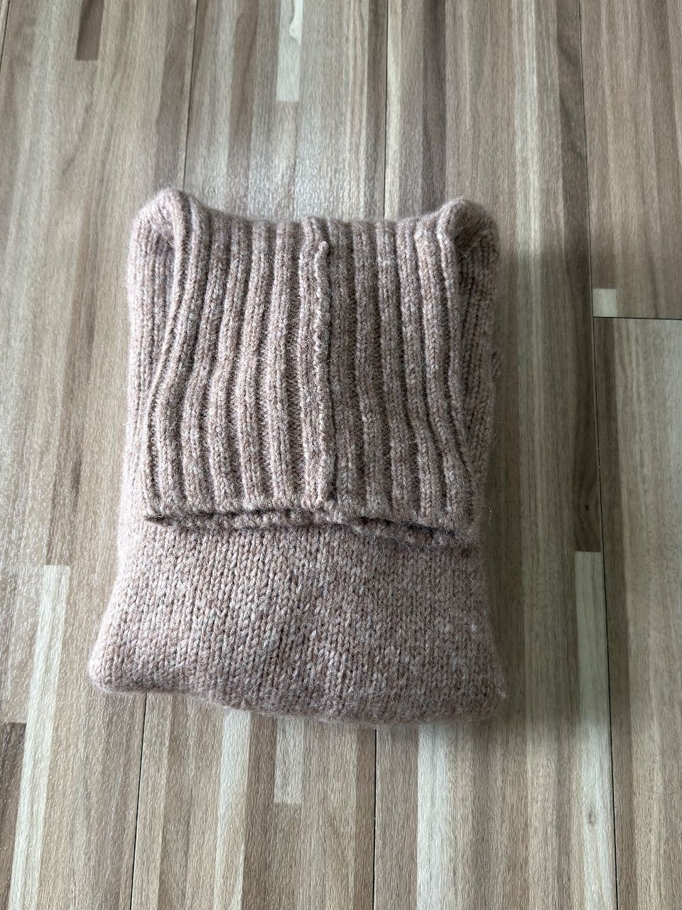 Closed CLOSED Luxus Alpaka Woll Rollkragenpullover Grobstrick Beige - Gr. S Size S